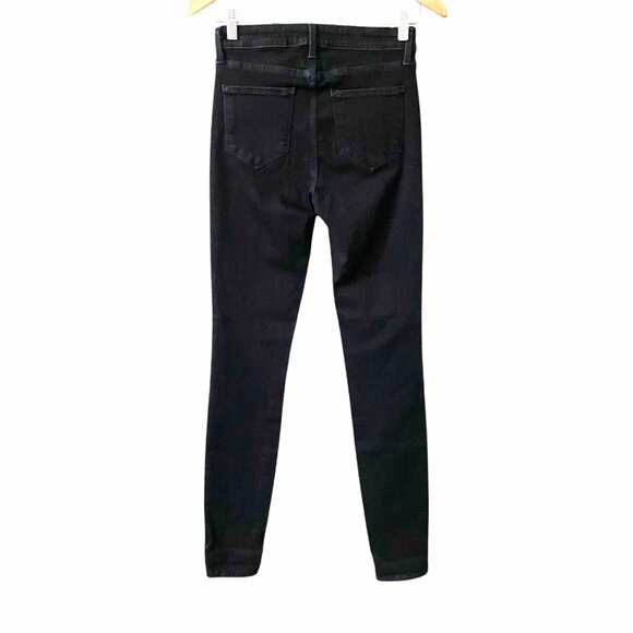 L'AGENCE Marguerite High Rise Skinny Jeans Womens Size 25 Dark Wash Classic - Picture 3 of 9
